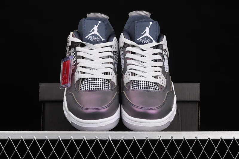 All categories Air Jordan Jordan series basketball shoes Air Jordan 4 G version Air Jordan 4 RETRO "Monsoon Blue" AJ4 Joe 4 Chameleon BQ9043-400